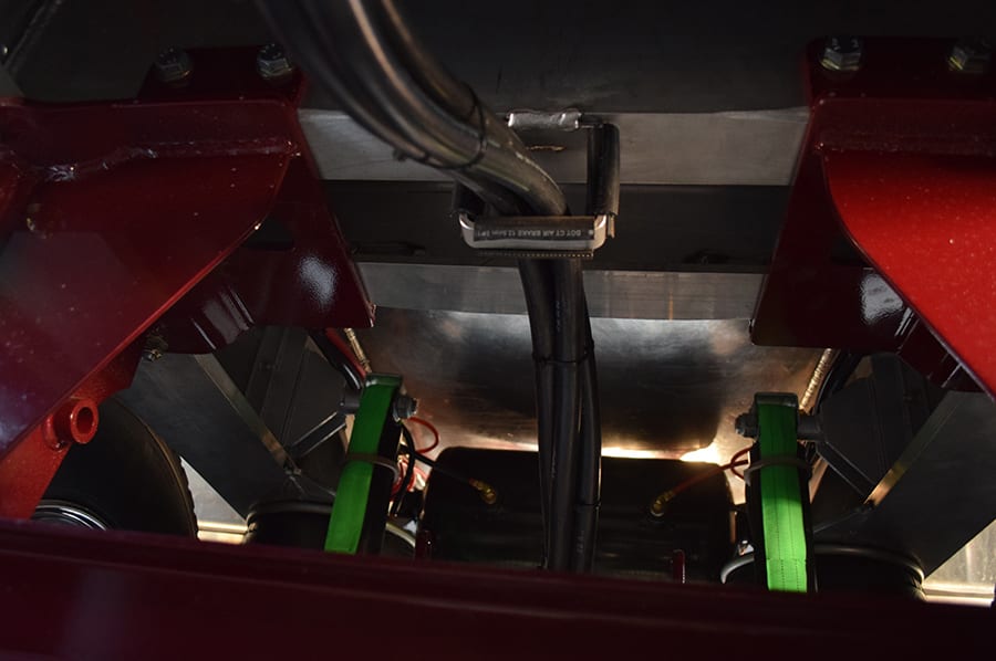graham lusty trailers Chassis Tipper uses custom extruded aluminium floor beams